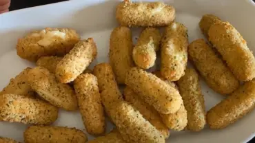 How Long Do You Cook Frozen Mozzarella Sticks In An Air Fryer