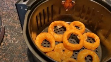 How to make Frozen Onion Rings in Air Fryer