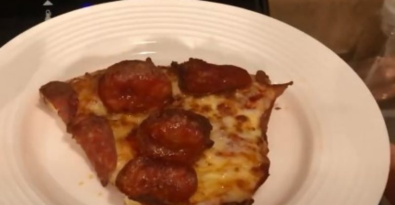 Air Fry Leftover Pizza