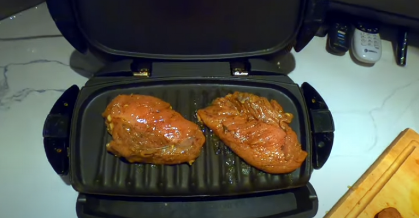 How to Cook Chicken Breasts on Foreman Grill