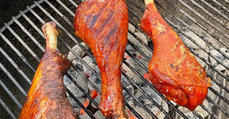 How to Cook Smoked Turkey Legs on a Grill?