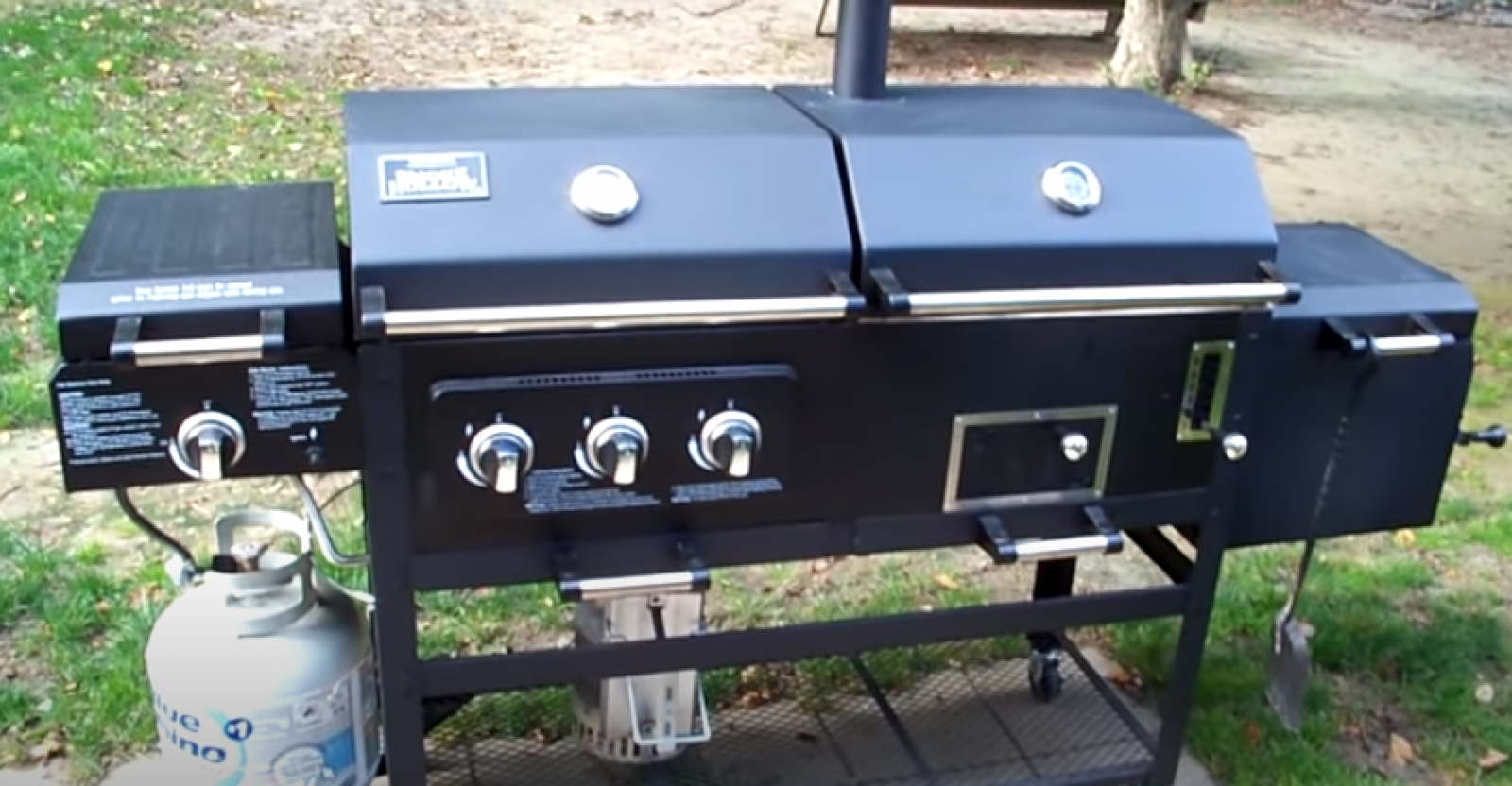 Smoke Hollow 4In1 Combo Grill How To Use Smoker