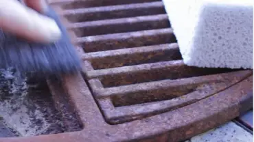 How To Clean A Rusted Grill