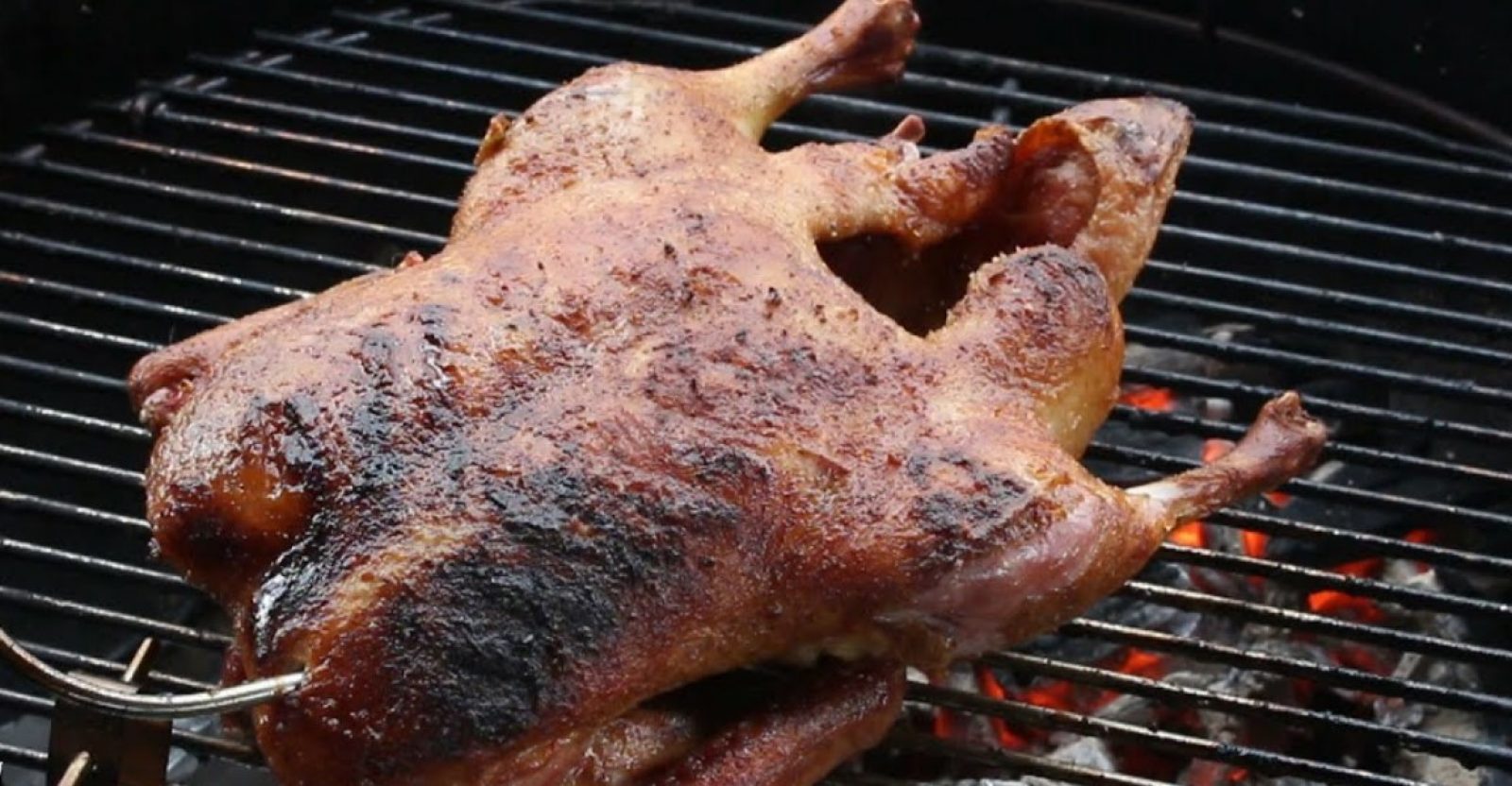 How to Cook a Duck on the Grill