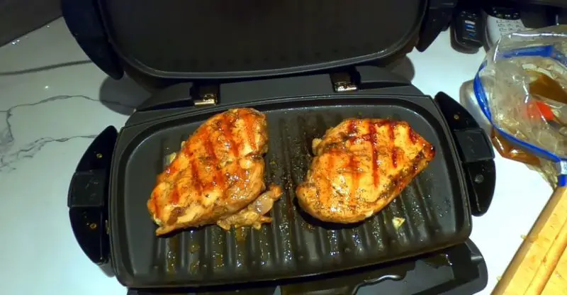 How to Cook Chicken Breast in George Foreman grill?