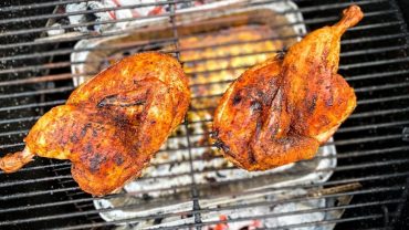 How to Cook Half Chicken on a Grill