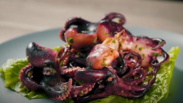 How to Grill Baby Octopus