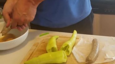 How to Grill Banana Peppers