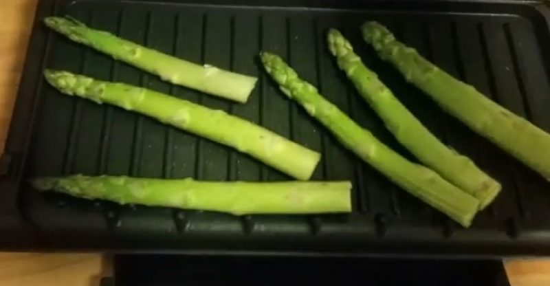 How Long To Cook Asparagus On George Forman Grill