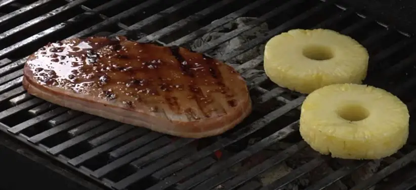 How To Ham Steak On A Gas Grill