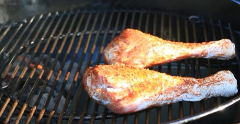 How To Smoke Turkey Legs On A Charcoal Grill